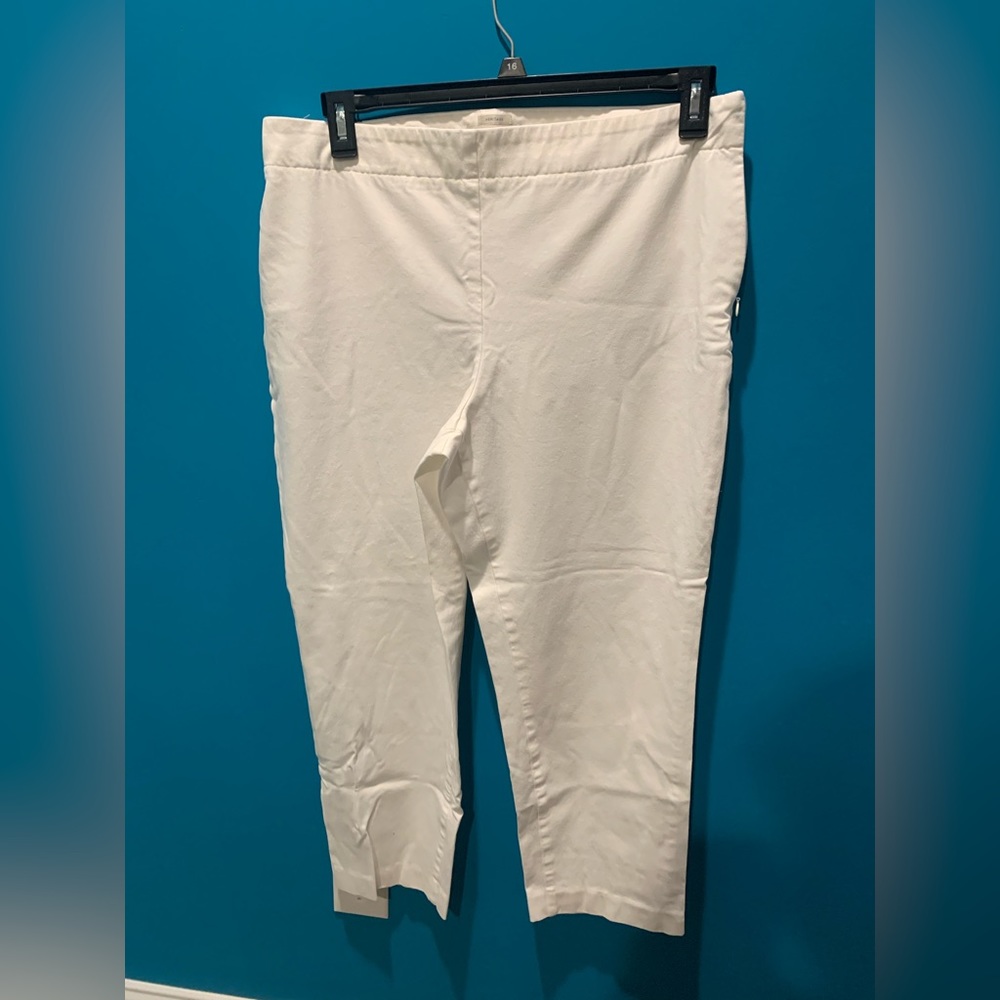 Womens White (14) Straight Pants